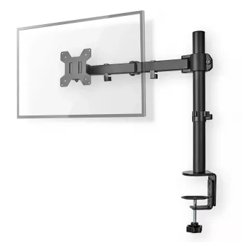 Monitorhalterung Nedis MMSIS110BK 81,3 cm 32 Zoll Schwarz Schreibtisch