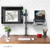 Monitorhalterung Nedis MMSISNB110BK 81,3 cm 32 Zoll Schreibtisch Schwarz