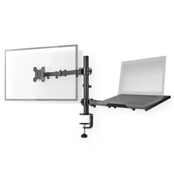 Monitorhalterung Nedis MMSISNB110BK 81,3 cm 32 Zoll Schreibtisch Schwarz