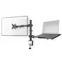 Monitorhalterung Nedis MMSISNB110BK 81,3 cm 32 Zoll Schreibtisch Schwarz
