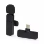 Kabelloses wiederaufladbares USB-C Lavalier-Mikrofon Nedis MICW110BK