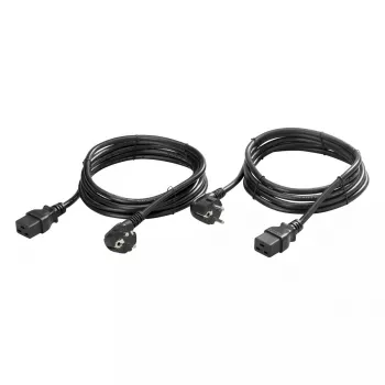 Kabelzubehör für USV Eaton CBLATSIN16X2, schwarz, 60×30×50 mm