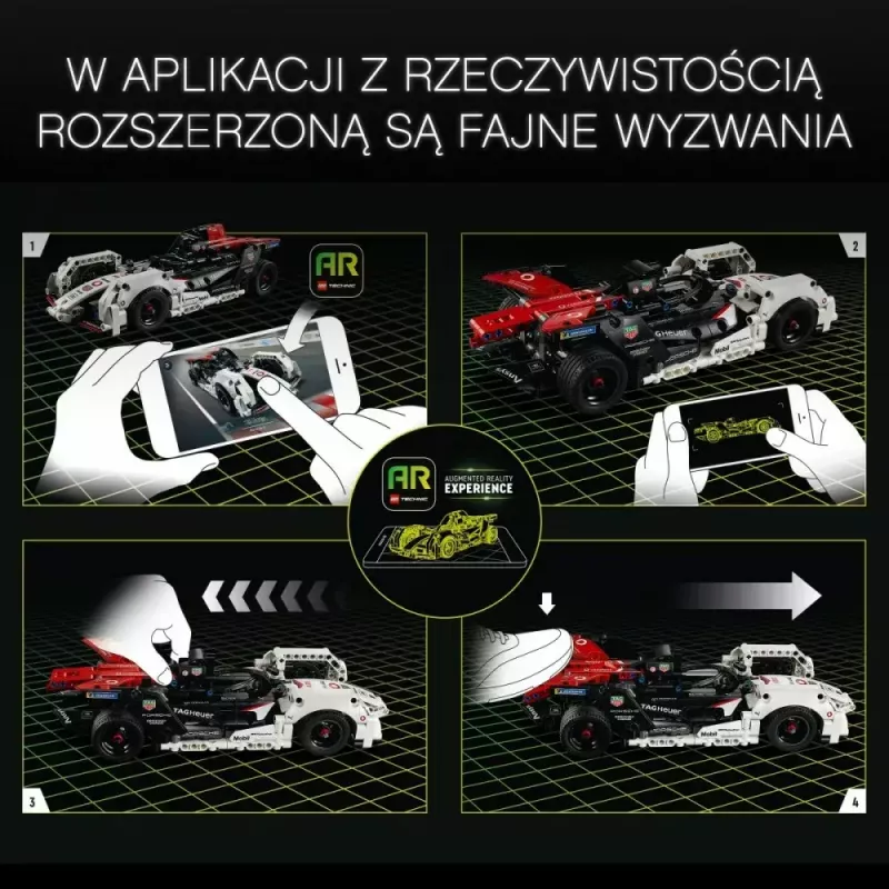 LEGO Brick Set Formula E Porsche 99X Electric Modell 42137 – Konstruktionsspielzeugset