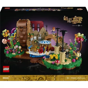 LEGO Ideas Set 21360 Willy Wonka und die Schokoladenfabrik – Sammler-Modellbausatz von LEGO, Setnummer 21360