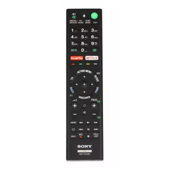Fernbedienung Sony RMF-TX200E für Smart TV mit Sprachsteuerung und hintergrundbeleuchteten Tasten