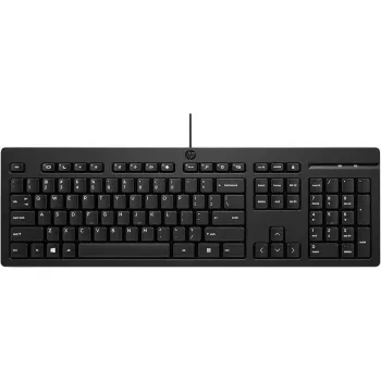 Kabelgebundene Tastatur HP 125 von HP, Modell HP 125 Wired KB SP (USB-Verbindung)