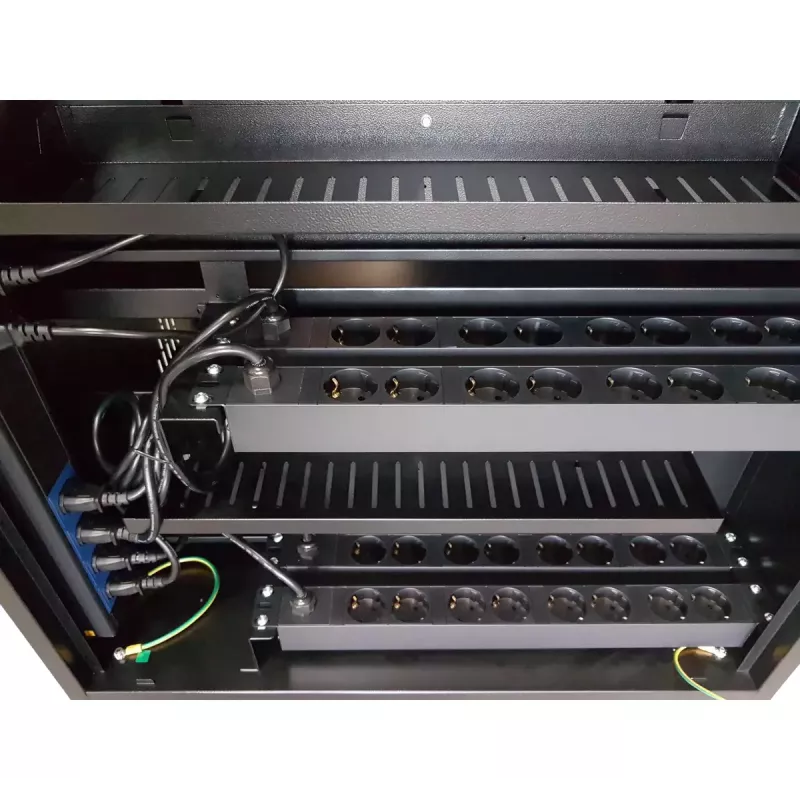 Tragbarer Geräteverwaltungswagen Acer Leba NoteCart Flex Extended 16 Schuko-Stecker