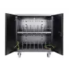 Tragbarer Geräteverwaltungswagen Acer Leba NoteCart Flex Extended 16 Schuko-Stecker
