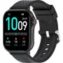 Smartwatch DENVER SWG-159B — schwarz, Handgelenk-Wearable mit Touchscreen und Fitnessfunktionen