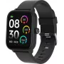 Smartwatch DENVER SWG-155B — schwarz, einfache Smartwatch mit Fitness- und Benachrichtigungsfunktionen