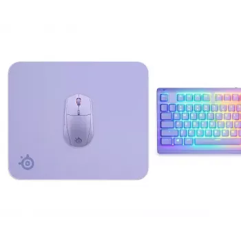 Mauspad Steelseries QcK M Lavender 320x270 mm Mikrofaser