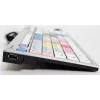 Tastatur Logickeyboard LKB-MCOM4-AJPU-UK Office USB Mehrfarbig