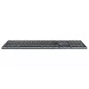 LogicKeyboard SKB-TM-UK Full-Size-Tastatur USB + Bluetooth, QWERTY UK English, Titanium
