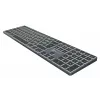 LogicKeyboard SKB-TM-UK Full-Size-Tastatur USB + Bluetooth, QWERTY UK English, Titanium