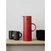 Isolierkanne Stelton EM77 1L Rot Camping Täglicher Gebrauch