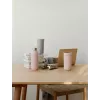 Thermobecher Stelton To Go Click 400 ml Grau Edelstahldeckel Polypropylen-Innenmaterial 72×80 mm