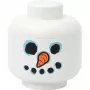 LEGO Storage Head Snowman small von room copenhagen – weiß, Aufbewahrungsbehälter für Kinder