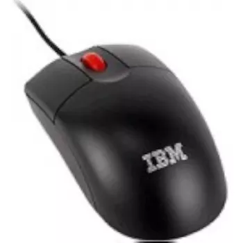 Kabelgebundene optische Maus IBM 3-Tasten USB Modell 45J44881