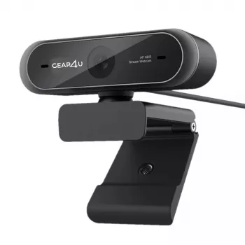 Webcam Gear4U T1WC73PRO 1920x1080 USB 2.0 Schwarz