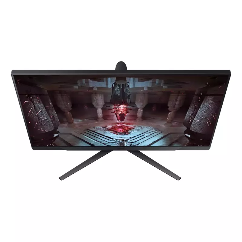 Samsung Monitor S32CG510EU 32 Zoll Quad HD (2560×1440) VA LED, 1 ms, 180 Hz, höhenverstellbar, VESA, schwarz