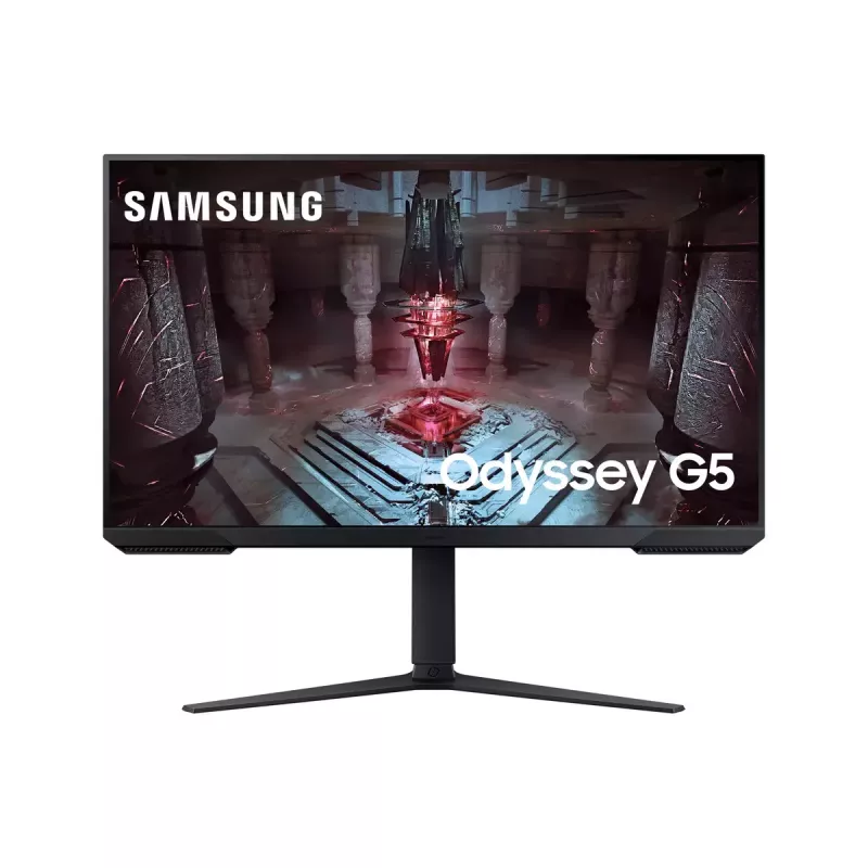 Samsung Monitor S32CG510EU 32 Zoll Quad HD (2560×1440) VA LED, 1 ms, 180 Hz, höhenverstellbar, VESA, schwarz