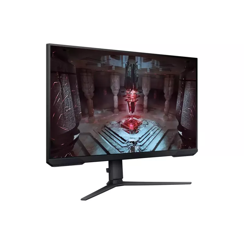 Samsung Monitor S32CG510EU 32 Zoll Quad HD (2560×1440) VA LED, 1 ms, 180 Hz, höhenverstellbar, VESA, schwarz