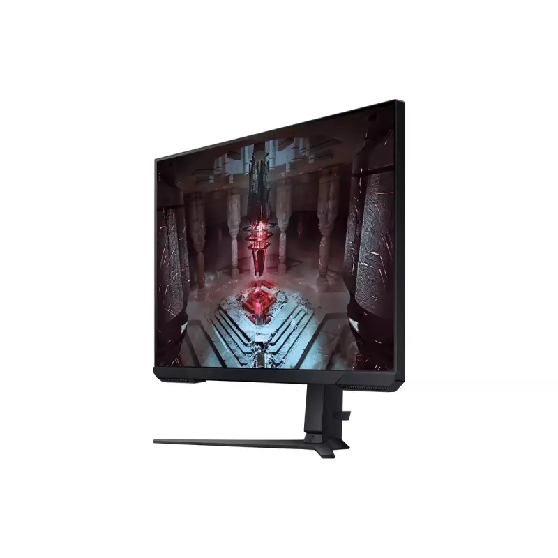 Samsung Monitor S32CG510EU 32 Zoll Quad HD (2560×1440) VA LED, 1 ms, 180 Hz, höhenverstellbar, VESA, schwarz