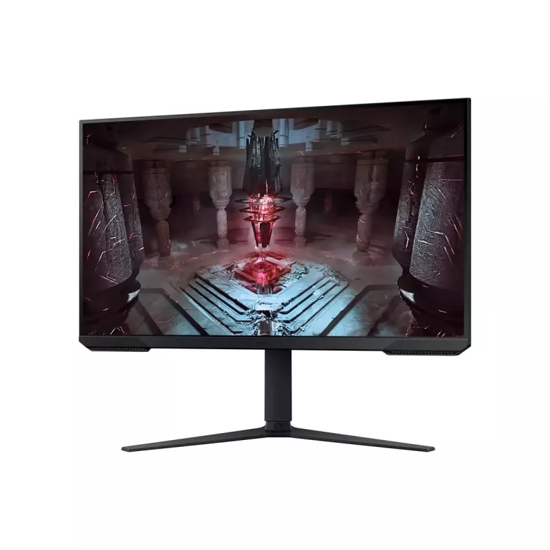Samsung Monitor S32CG510EU 32 Zoll Quad HD (2560×1440) VA LED, 1 ms, 180 Hz, höhenverstellbar, VESA, schwarz