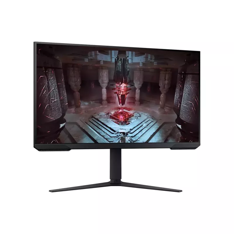 Samsung Monitor S32CG510EU 32 Zoll Quad HD (2560×1440) VA LED, 1 ms, 180 Hz, höhenverstellbar, VESA, schwarz
