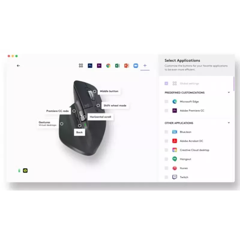 Maus Logitech MX Master 3S RF Wireless + Bluetooth