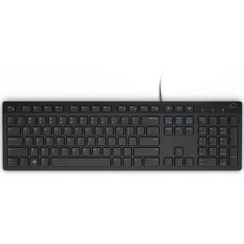 Kabelgebundene Tastatur Dell N6R8G – 104 Tasten, USB-Anschluss, Full-Size-Layout