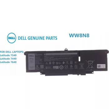Laptop-Akku Dell 57Wh Lithium-Ionen 0HYH8, Ersatzakku intern für kompatible Dell Notebooks