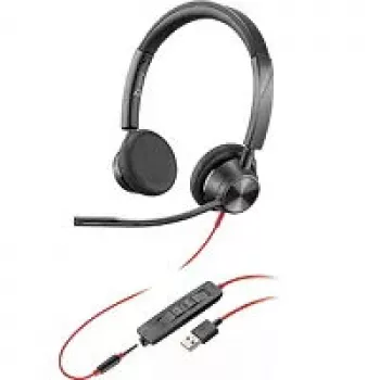 Headset POLY Schwarzwire 3320