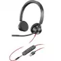 Headset POLY Schwarzwire 3320