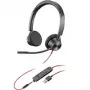 Headset POLY Schwarzwire 3320