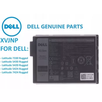 Laptop-Akku Dell XVJNP 53.5Wh 3-Zellen Lithium-Ionen für kompatible Dell-Notebooks