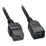 Stromkabel Akyga AK-UP-03 Schwarz 1,8 m C20 C19