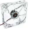 Computergehäuselüfter Akyga AW-12A-BG 120 mm, 1000 U/min, 66 CFM, transparent