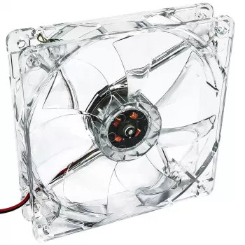 Computergehäuselüfter Akyga AW-12A-BG 120 mm, 1000 U/min, 66 CFM, transparent