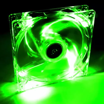 Computergehäuselüfter Akyga AW-12A-BG 120 mm, 1000 U/min, 66 CFM, transparent