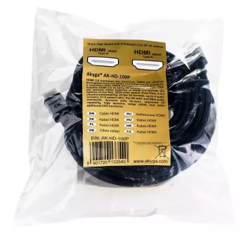 HDMI-Kabel Akyga AK-HD-100P 10m
