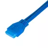 USB-Kabel Akyga AK-CA-62 USB 3.2 Gen 1 65 m 2 x USB 3.0 Blau