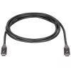 Akyga AK-USB-34 USB-C-auf-USB-C-Thunderbolt-3-Kabel, 40 Gbit/s, 100 W, 1,5 m, schwarz