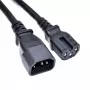 Stromkabel Akyga AK-UP-06 1,8m IEC C14 C15 250V