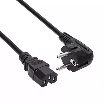 Netzkabel Akyga AK-UP-08 CEE 7/7 auf IEC C15, 1,8 m Länge