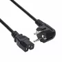 Netzkabel Akyga AK-UP-08 CEE 7/7 auf IEC C15, 1,8 m Länge