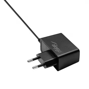 Netzteil/Wechselrichter Akyga AK-PD-23 für Rasierer, innen 100–240 V, 4,8 W, schwarz, 1,8 m Kabel
