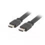 HDMI-Kabel LANBERG CA-HDMI-21CU-0030-BK, 3 m, HDMI Typ A Stecker–Stecker, HDMI 2.0, 18 Gbit/s, ARC, vergoldete Kontakte, schwarz