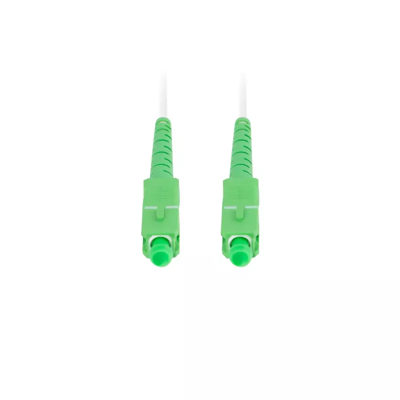 Glasfaserkabel LANBERG FO-SASA-SS31-0200-WH 20 m G.657.B3 SC–SC Weiß