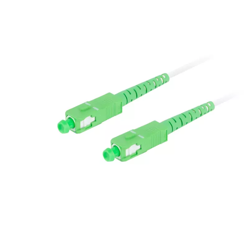 Glasfaserkabel LANBERG FO-SASA-SS31-0200-WH 20 m G.657.B3 SC–SC Weiß